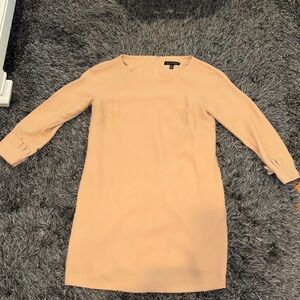 Banana Republic Peach Long Sleeve Dress